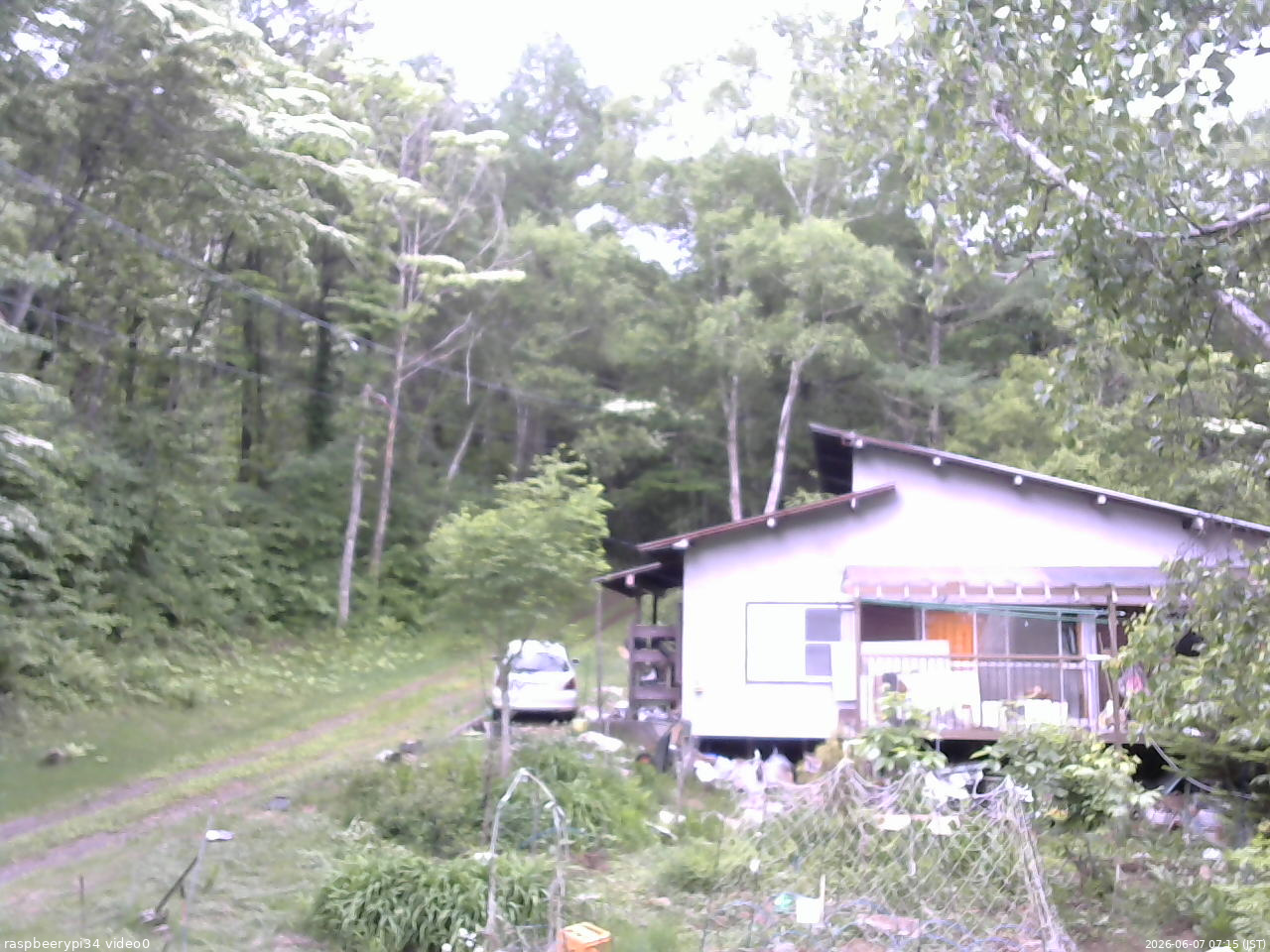 長野県菅平高原 ゆたか山荘 西側(坂上) 2026/06/07 07:15