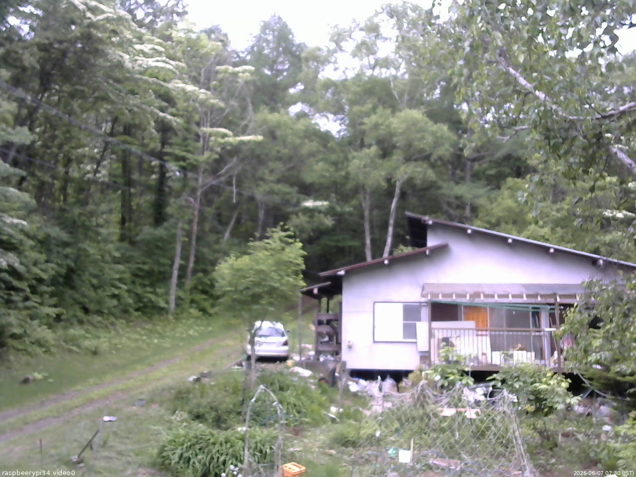 長野県菅平高原 ゆたか山荘 西側(坂上) 2026/06/07 07:30