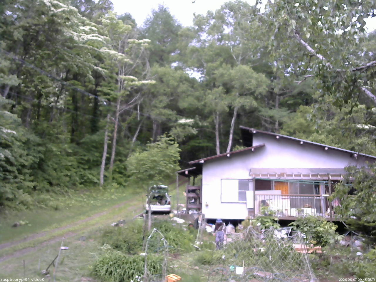 長野県菅平高原 ゆたか山荘 西側(坂上) 2026/06/07 09:45