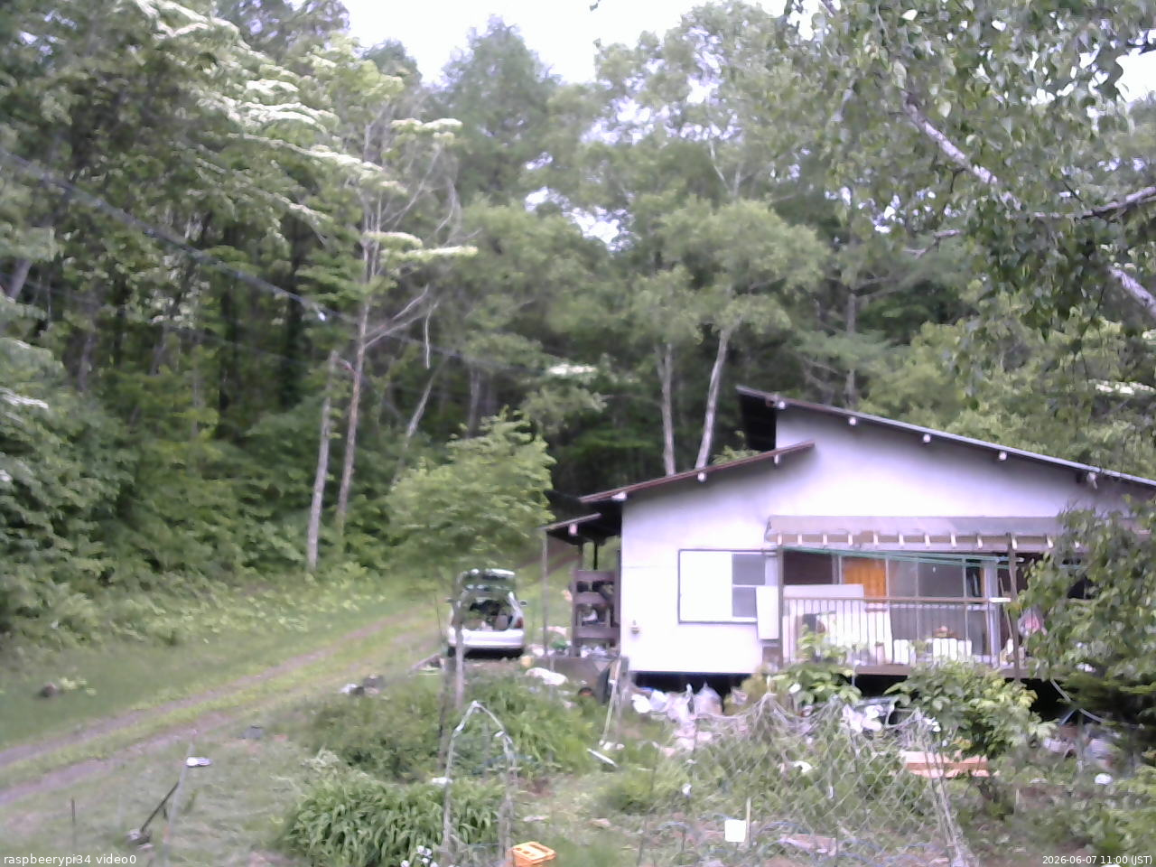 長野県菅平高原 ゆたか山荘 西側(坂上) 2026/06/07 11:00