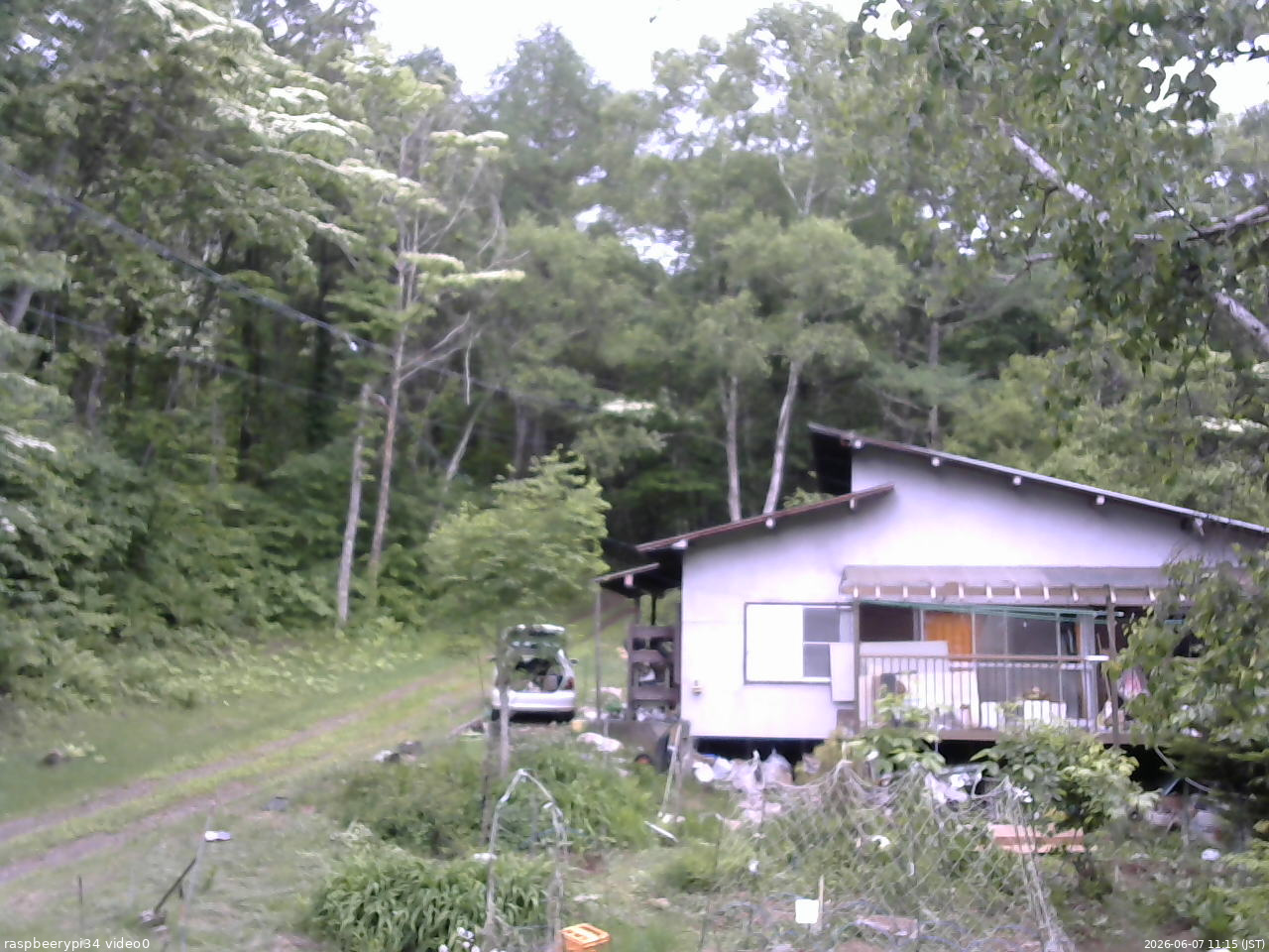 長野県菅平高原 ゆたか山荘 西側(坂上) 2026/06/07 11:15