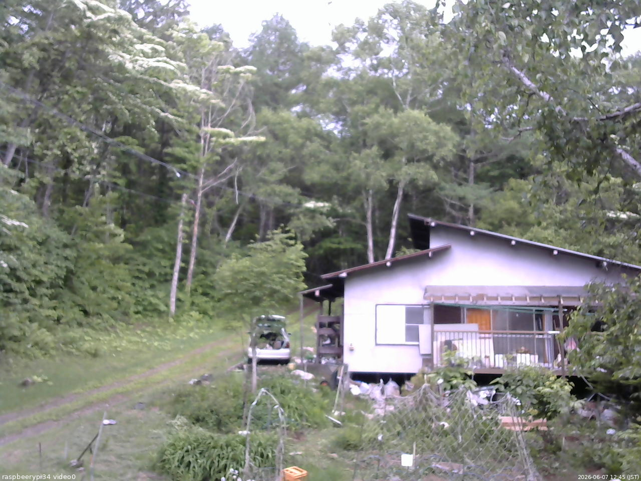 長野県菅平高原 ゆたか山荘 西側(坂上) 2026/06/07 12:45