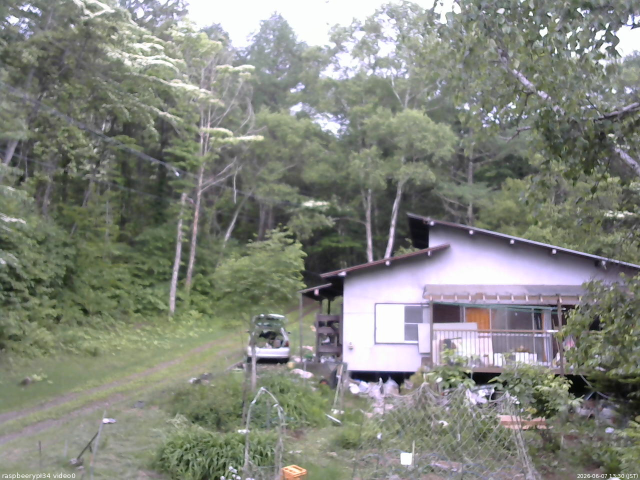 長野県菅平高原 ゆたか山荘 西側(坂上) 2026/06/07 13:30