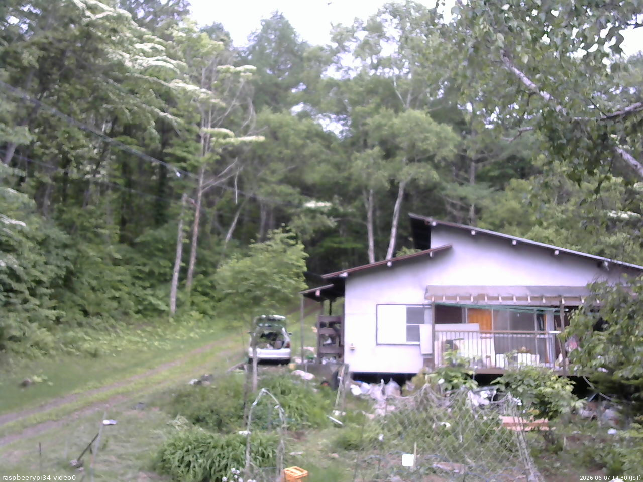 長野県菅平高原 ゆたか山荘 西側(坂上) 2026/06/07 14:30