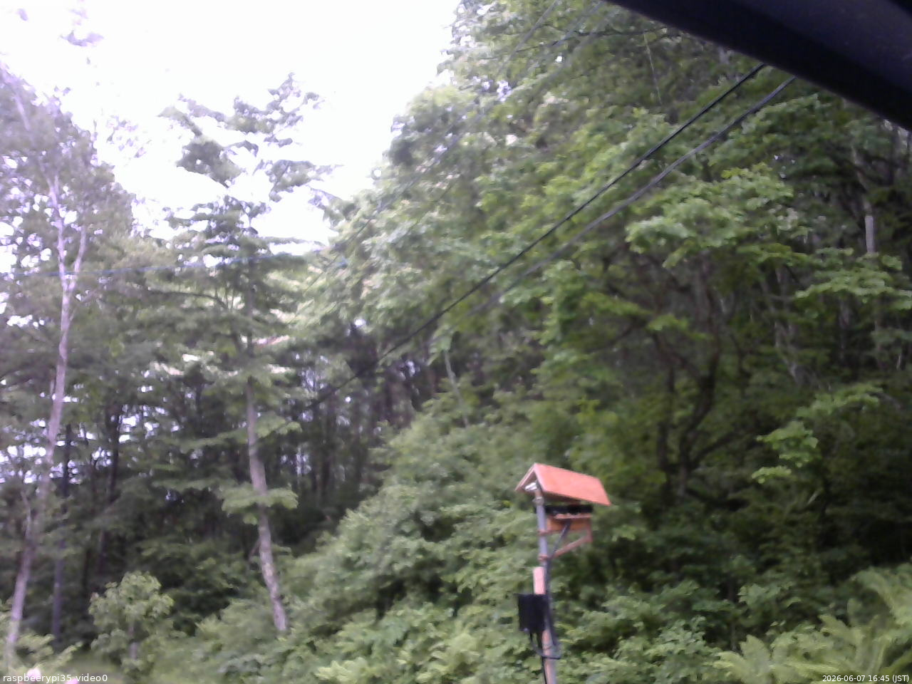 長野県菅平高原 ゆたか山荘 温度計 2026/06/07 16:45