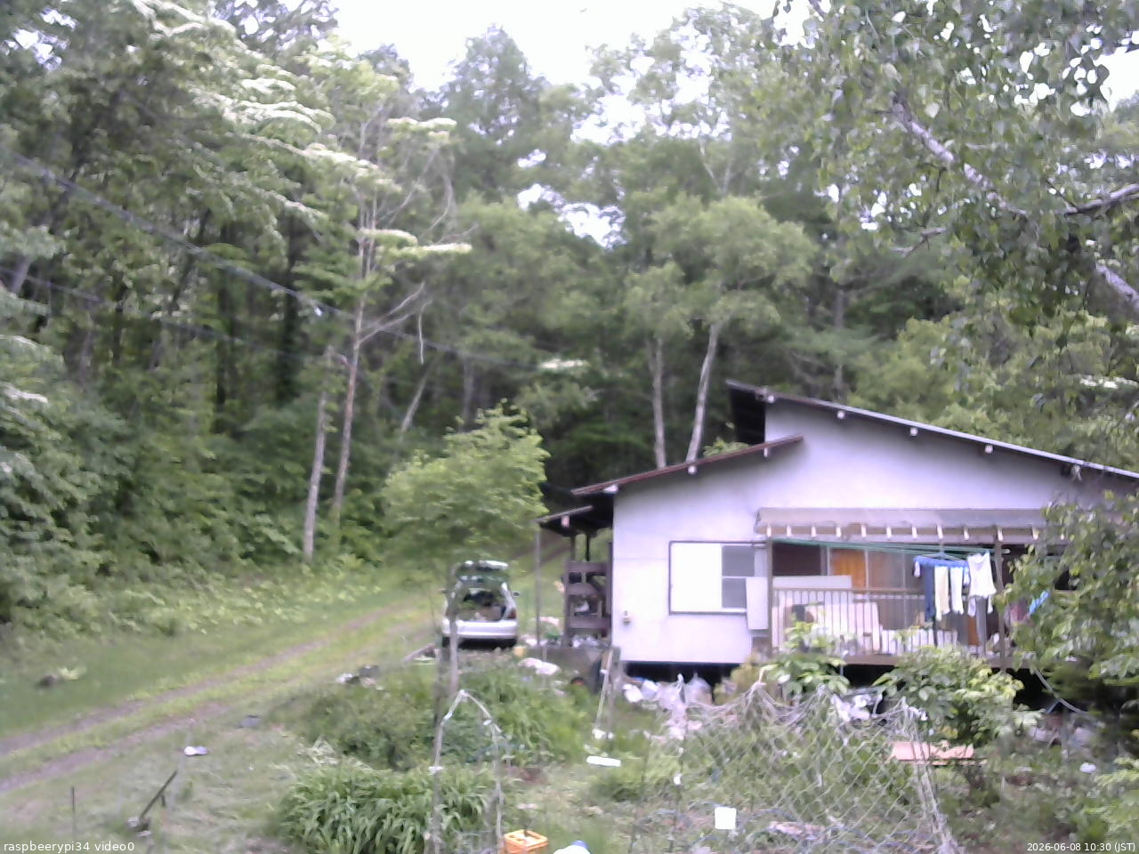 長野県菅平高原 ゆたか山荘 西側(坂上) 2026/06/08 10:30