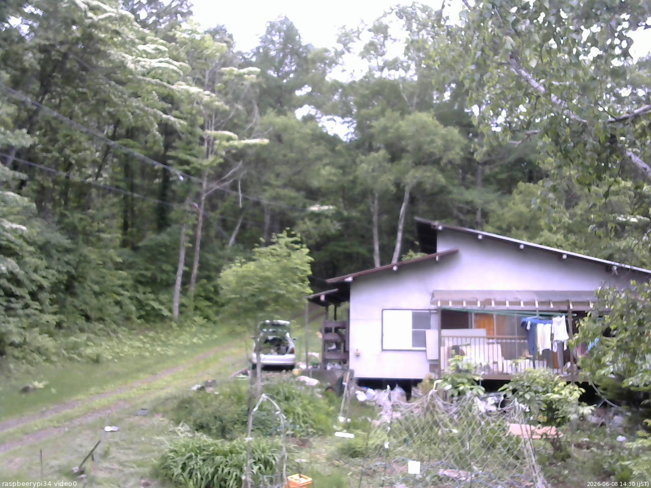 長野県菅平高原 ゆたか山荘 西側(坂上) 2026/06/08 14:30