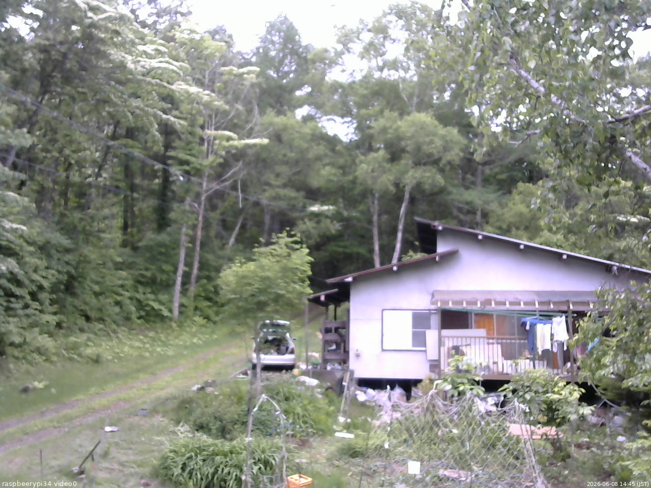 長野県菅平高原 ゆたか山荘 西側(坂上) 2026/06/08 14:45
