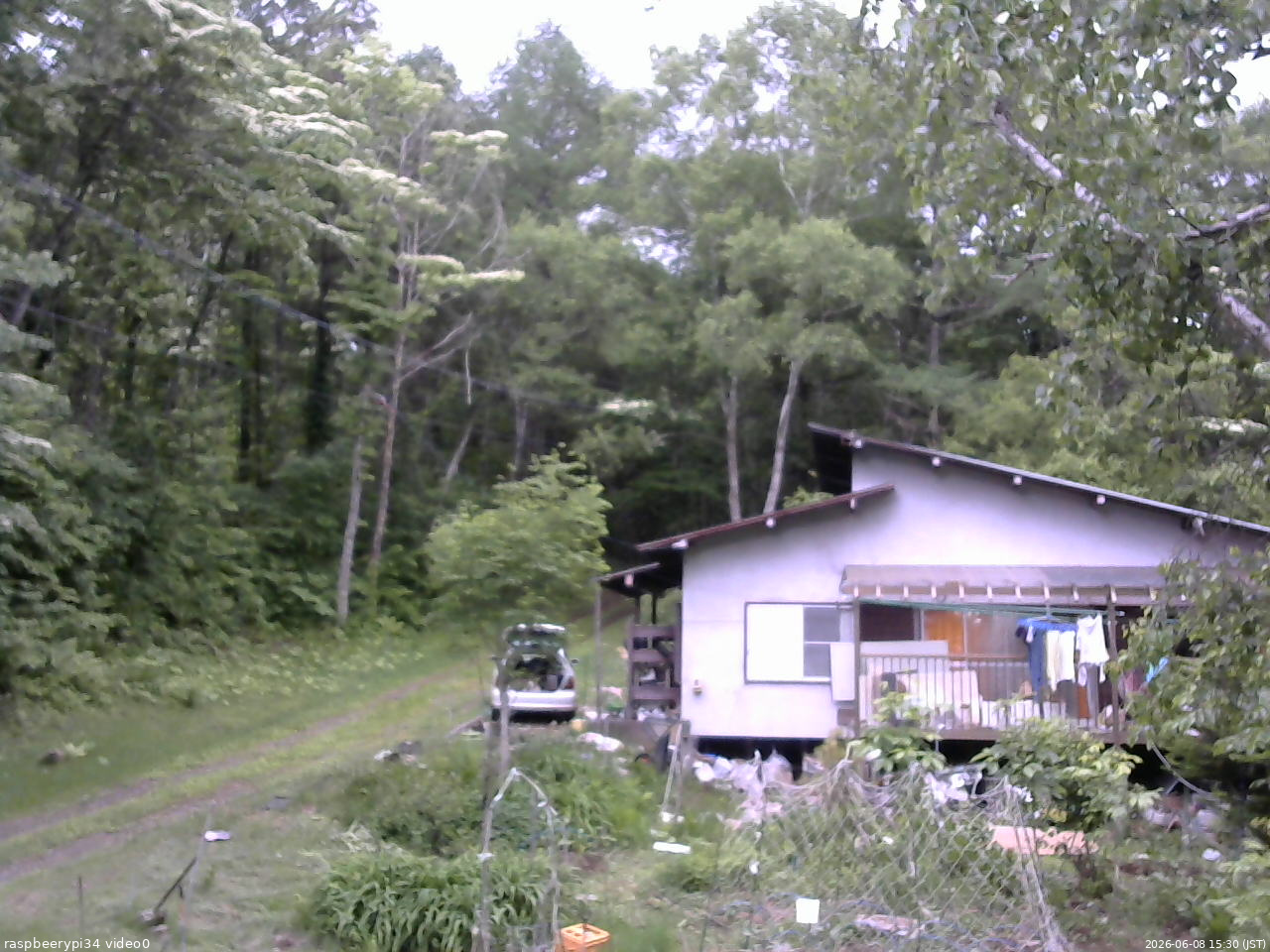 長野県菅平高原 ゆたか山荘 西側(坂上) 2026/06/08 15:30