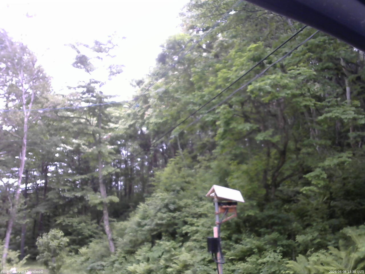 長野県菅平高原 ゆたか山荘 温度計 2026/06/08 13:30