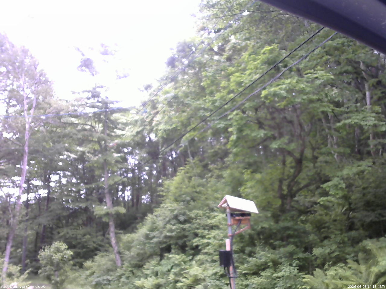 長野県菅平高原 ゆたか山荘 温度計 2026/06/08 14:15