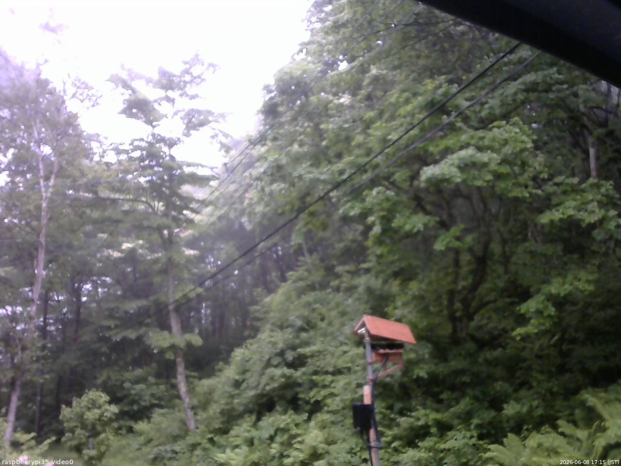 長野県菅平高原 ゆたか山荘 温度計 2026/06/08 17:15