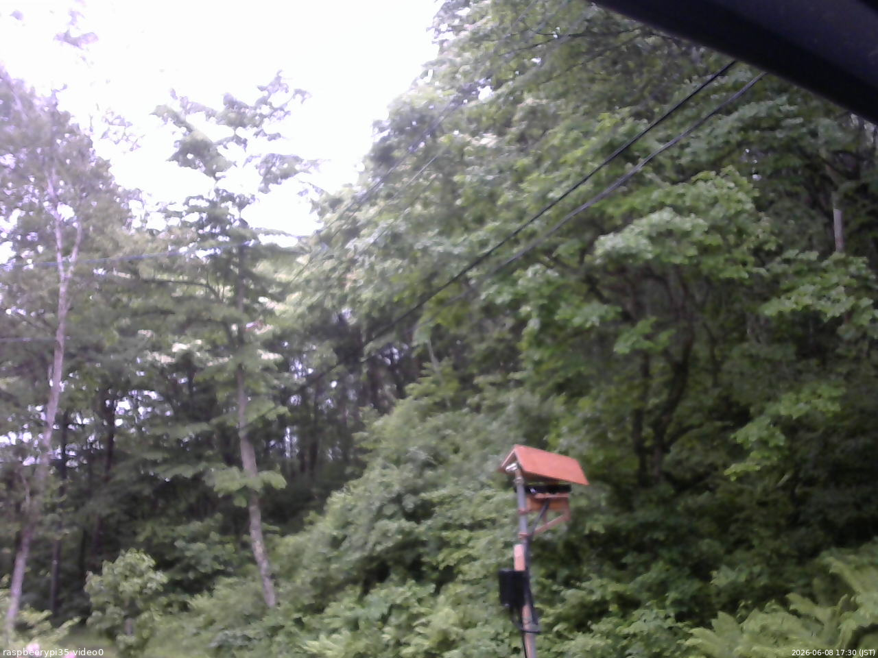 長野県菅平高原 ゆたか山荘 温度計 2026/06/08 17:30