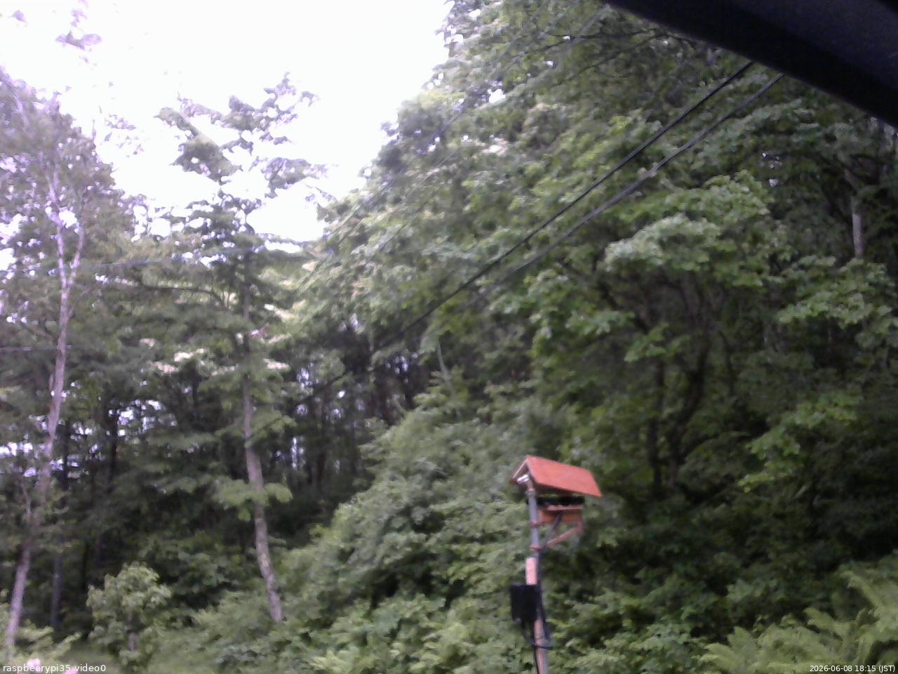 長野県菅平高原 ゆたか山荘 温度計 2026/06/08 18:15