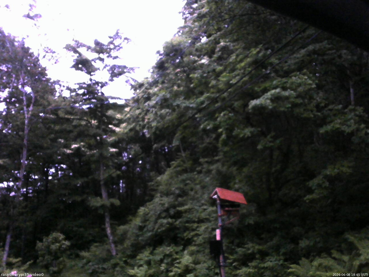 長野県菅平高原 ゆたか山荘 温度計 2026/06/08 18:45
