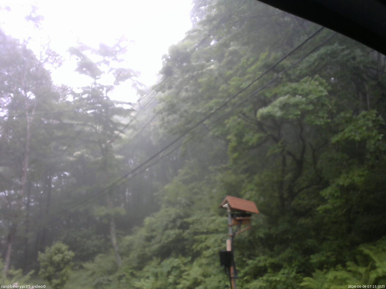 長野県菅平高原 ゆたか山荘 温度計 2026/06/09 07:15
