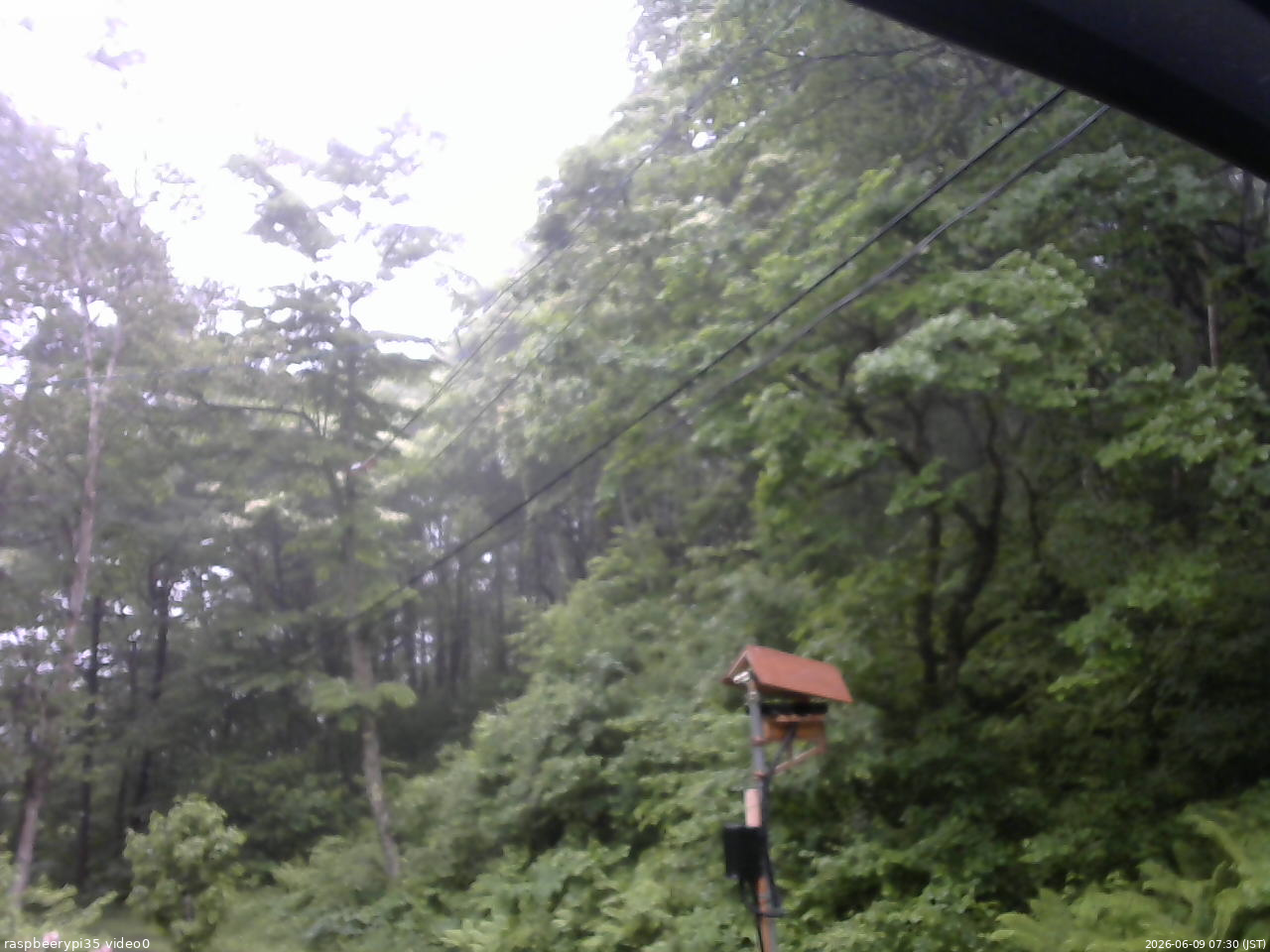 長野県菅平高原 ゆたか山荘 温度計 2026/06/09 07:30