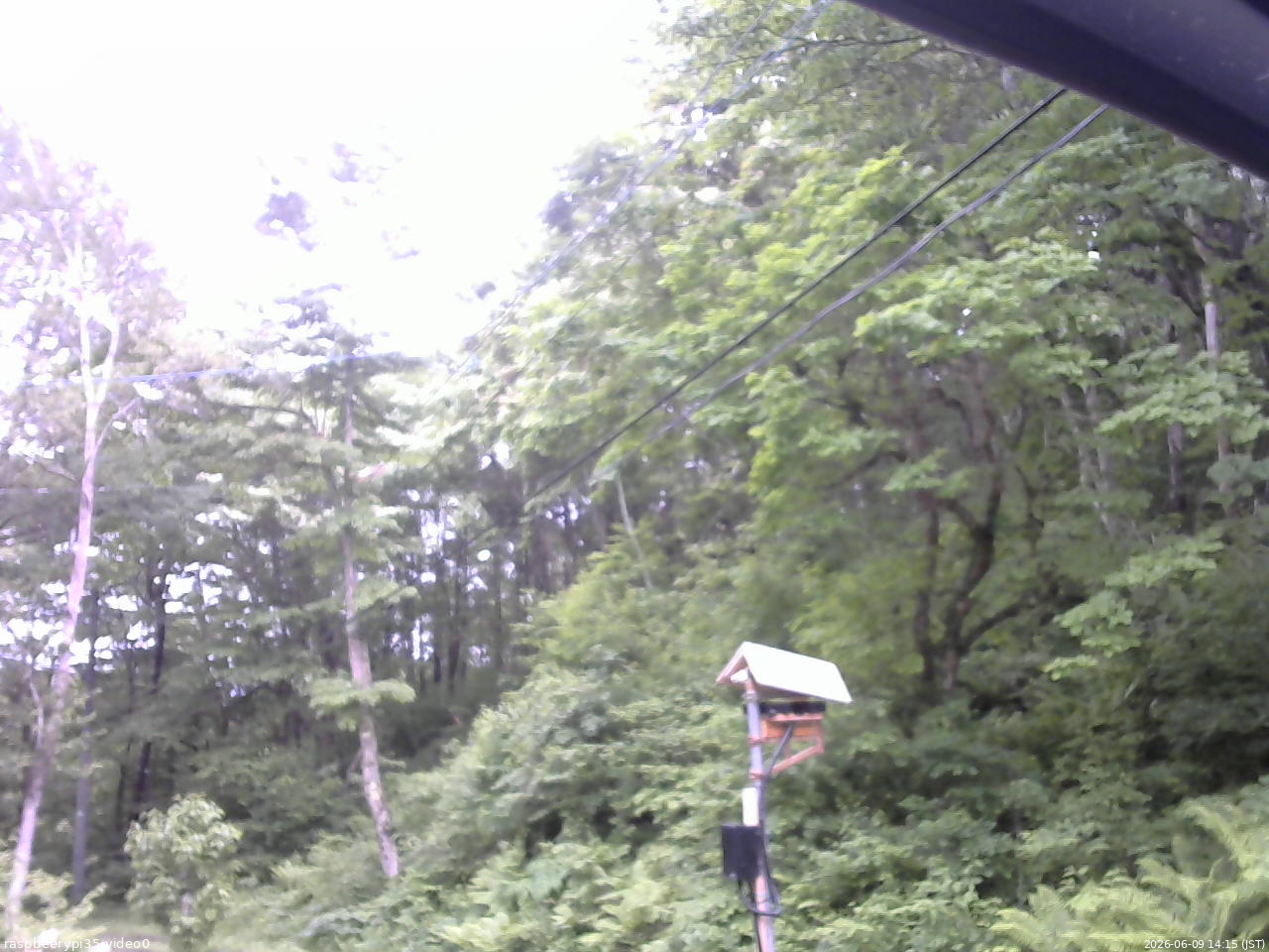 長野県菅平高原 ゆたか山荘 温度計 2026/06/09 14:15