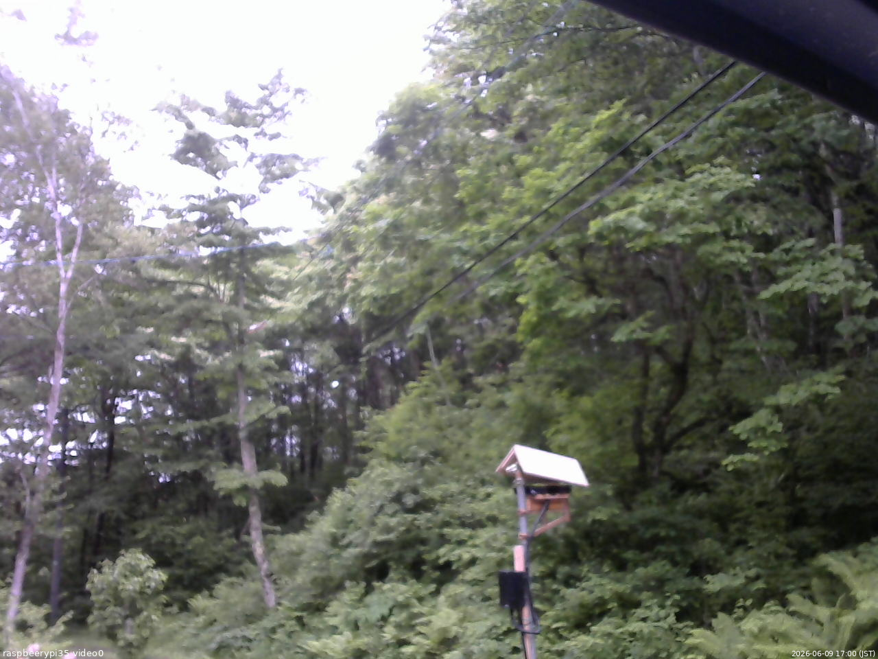 長野県菅平高原 ゆたか山荘 温度計 2026/06/09 17:00