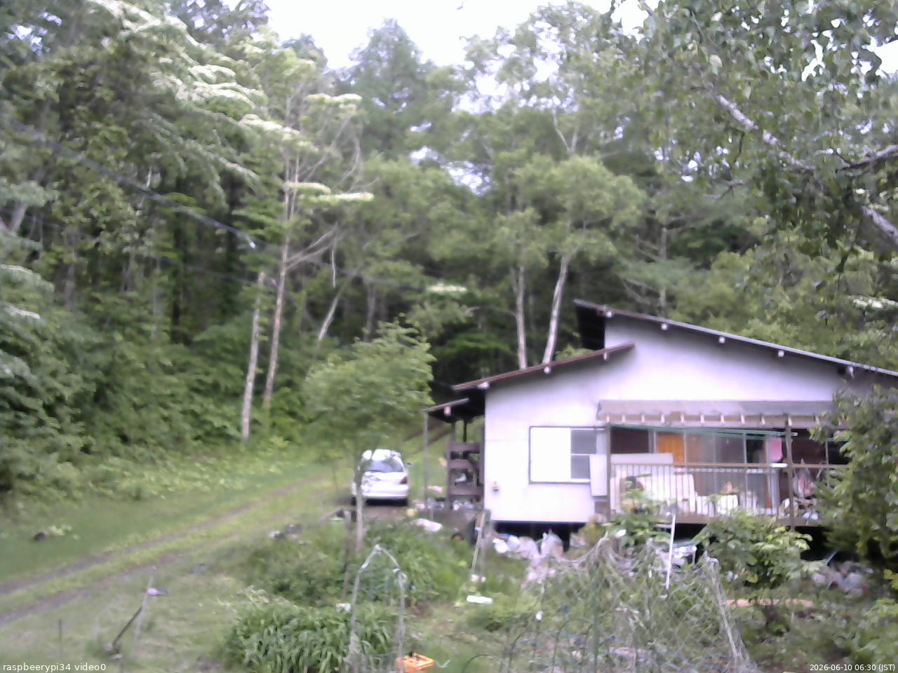 長野県菅平高原 ゆたか山荘 西側(坂上) 2026/06/10 06:30