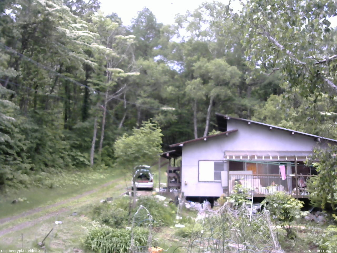 長野県菅平高原 ゆたか山荘 西側(坂上) 2026/06/10 11:45