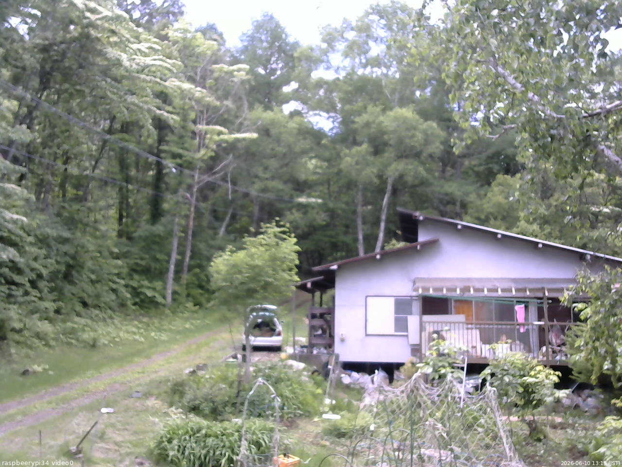 長野県菅平高原 ゆたか山荘 西側(坂上) 2026/06/10 13:15
