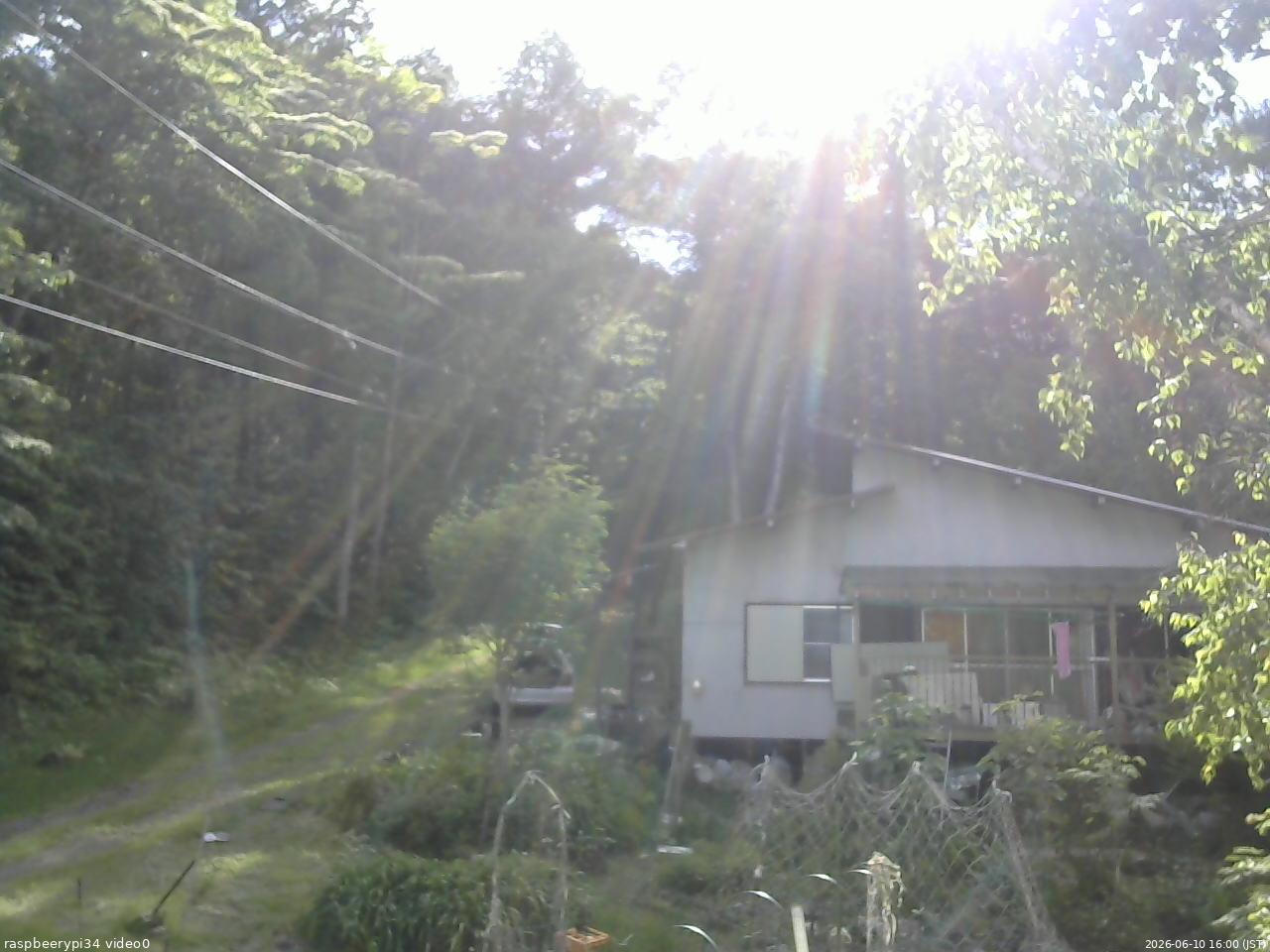 長野県菅平高原 ゆたか山荘 西側(坂上) 2026/06/10 16:00