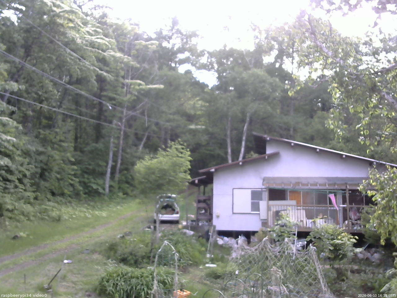 長野県菅平高原 ゆたか山荘 西側(坂上) 2026/06/10 16:15