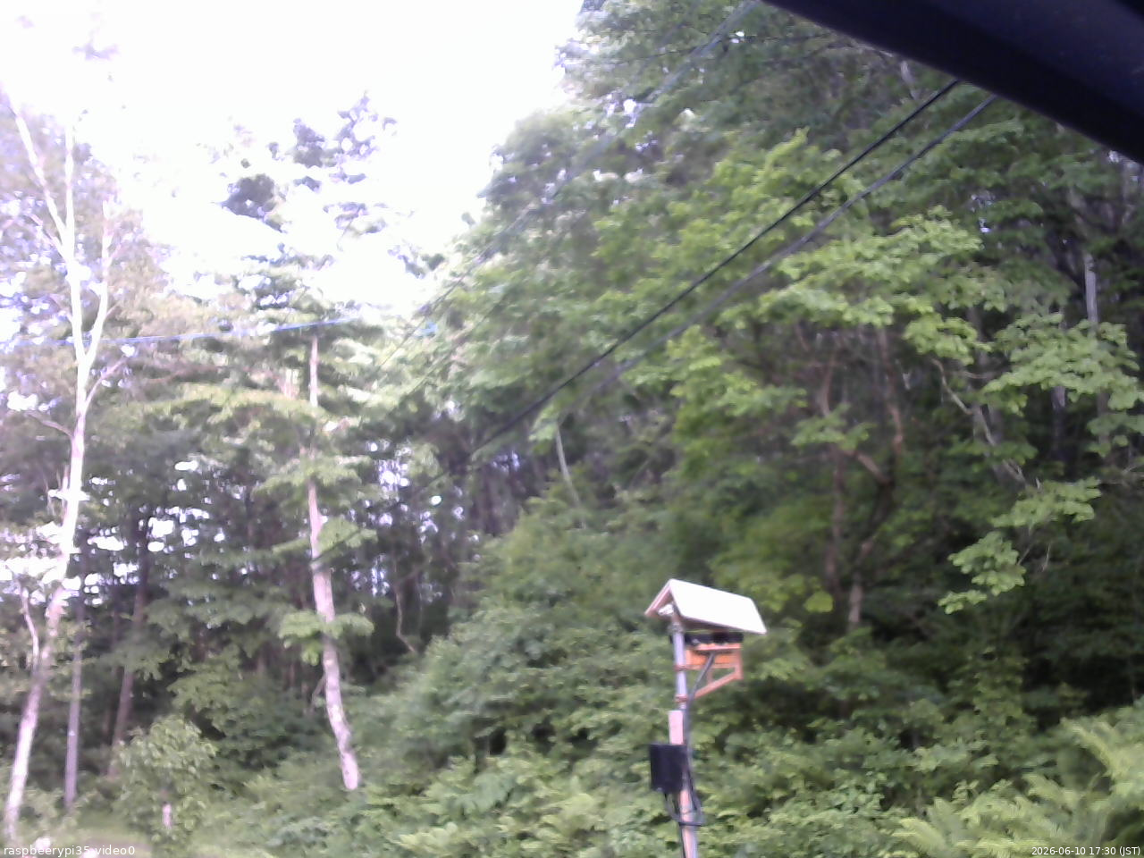 長野県菅平高原 ゆたか山荘 温度計 2026/06/10 17:30