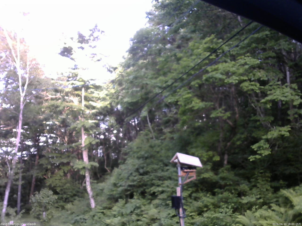 長野県菅平高原 ゆたか山荘 温度計 2026/06/10 18:00