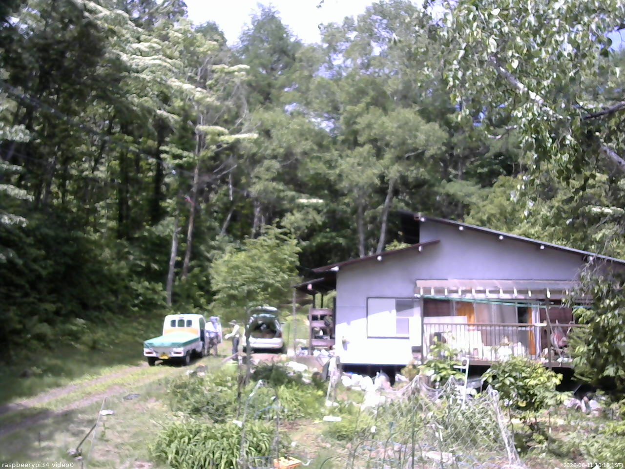 長野県菅平高原 ゆたか山荘 西側(坂上) 2026/06/11 10:15
