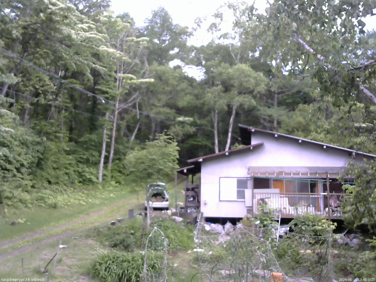 長野県菅平高原 ゆたか山荘 西側(坂上) 2026/06/11 13:45