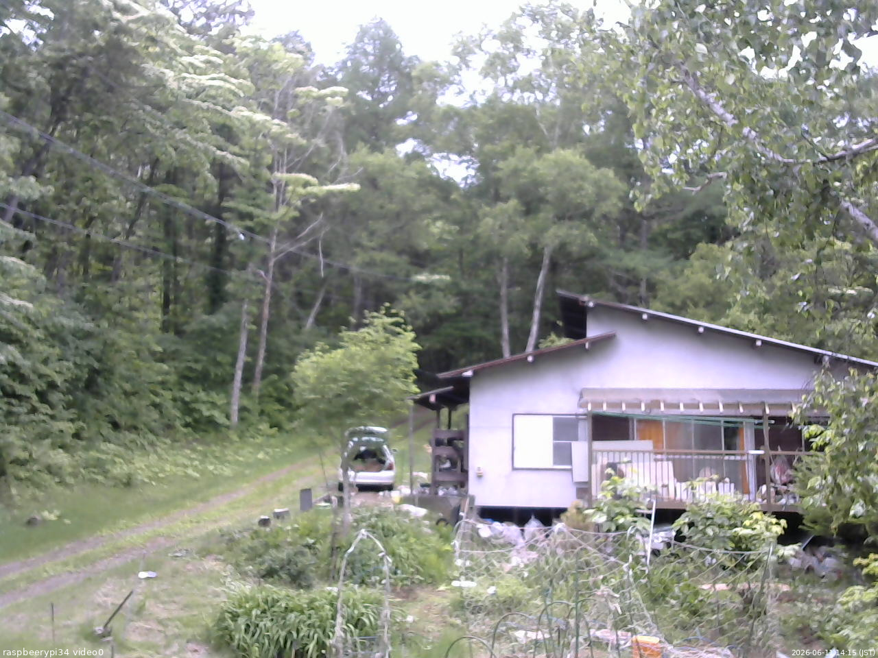 長野県菅平高原 ゆたか山荘 西側(坂上) 2026/06/11 14:15
