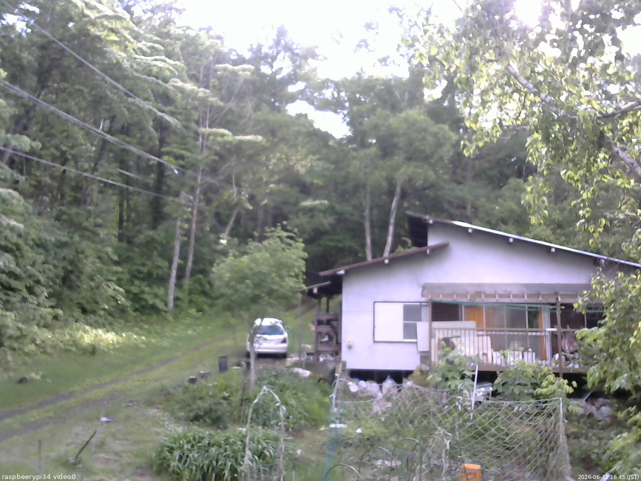 長野県菅平高原 ゆたか山荘 西側(坂上) 2026/06/11 16:45