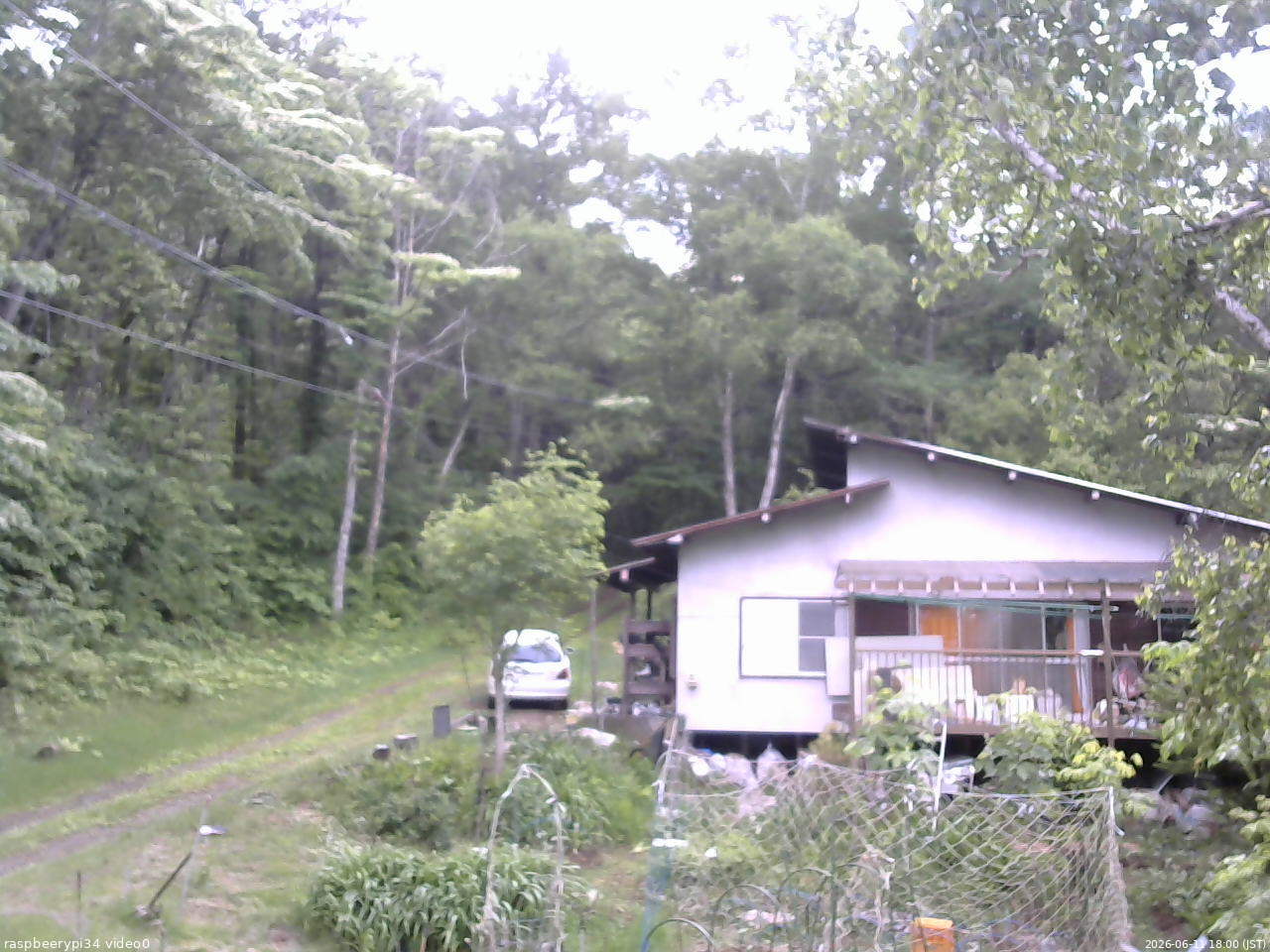 長野県菅平高原 ゆたか山荘 西側(坂上) 2026/06/11 18:00