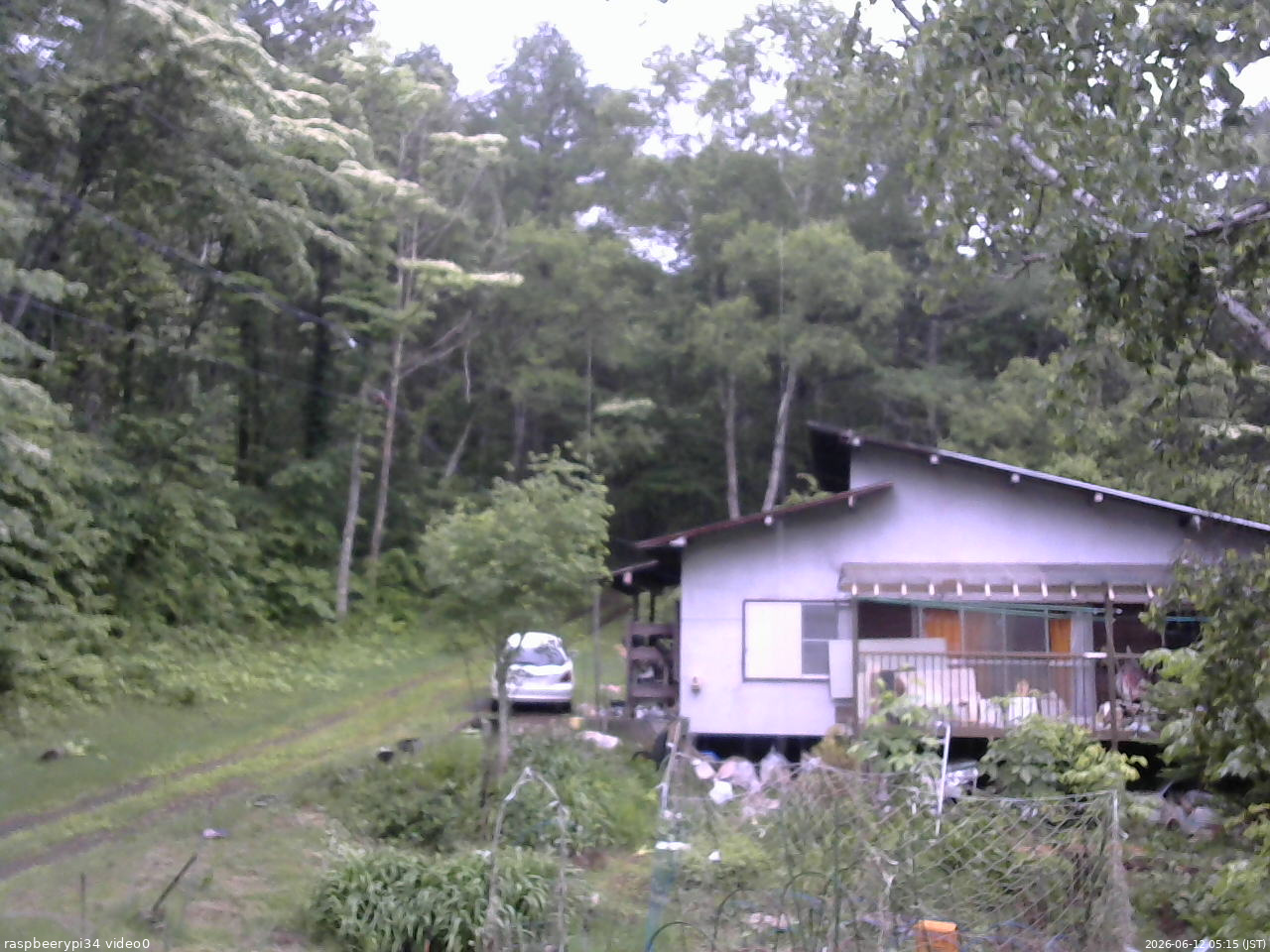 長野県菅平高原 ゆたか山荘 西側(坂上) 2026/06/12 05:15