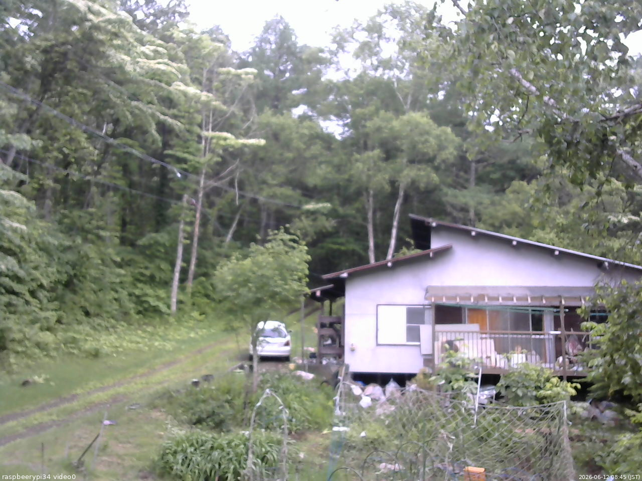 長野県菅平高原 ゆたか山荘 西側(坂上) 2026/06/12 08:45