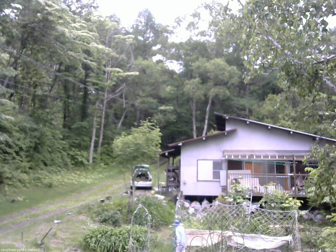 長野県菅平高原 ゆたか山荘 西側(坂上) 2026/06/12 12:30