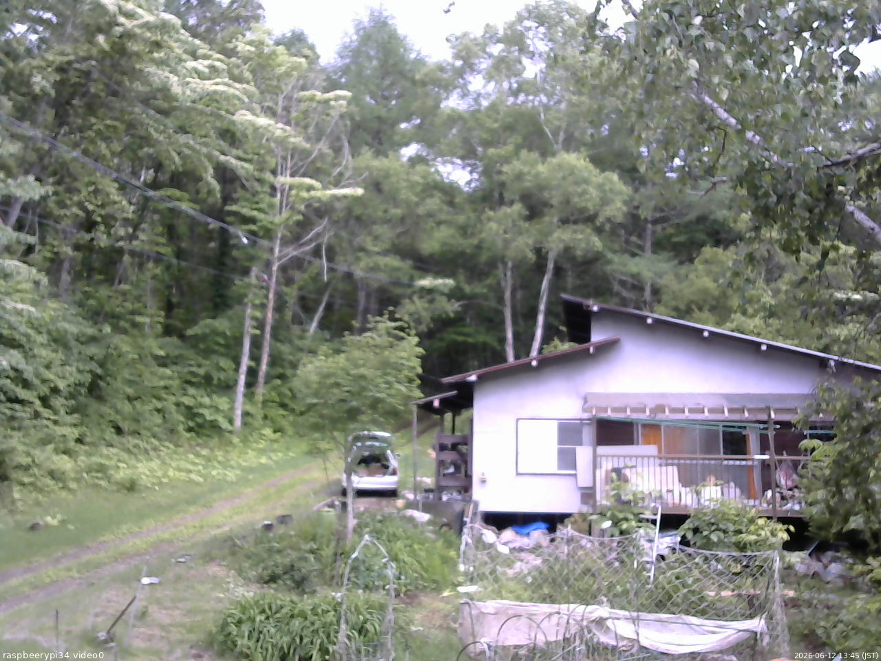 長野県菅平高原 ゆたか山荘 西側(坂上) 2026/06/12 13:45