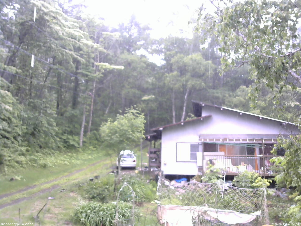 長野県菅平高原 ゆたか山荘 西側(坂上) 2026/06/12 14:15