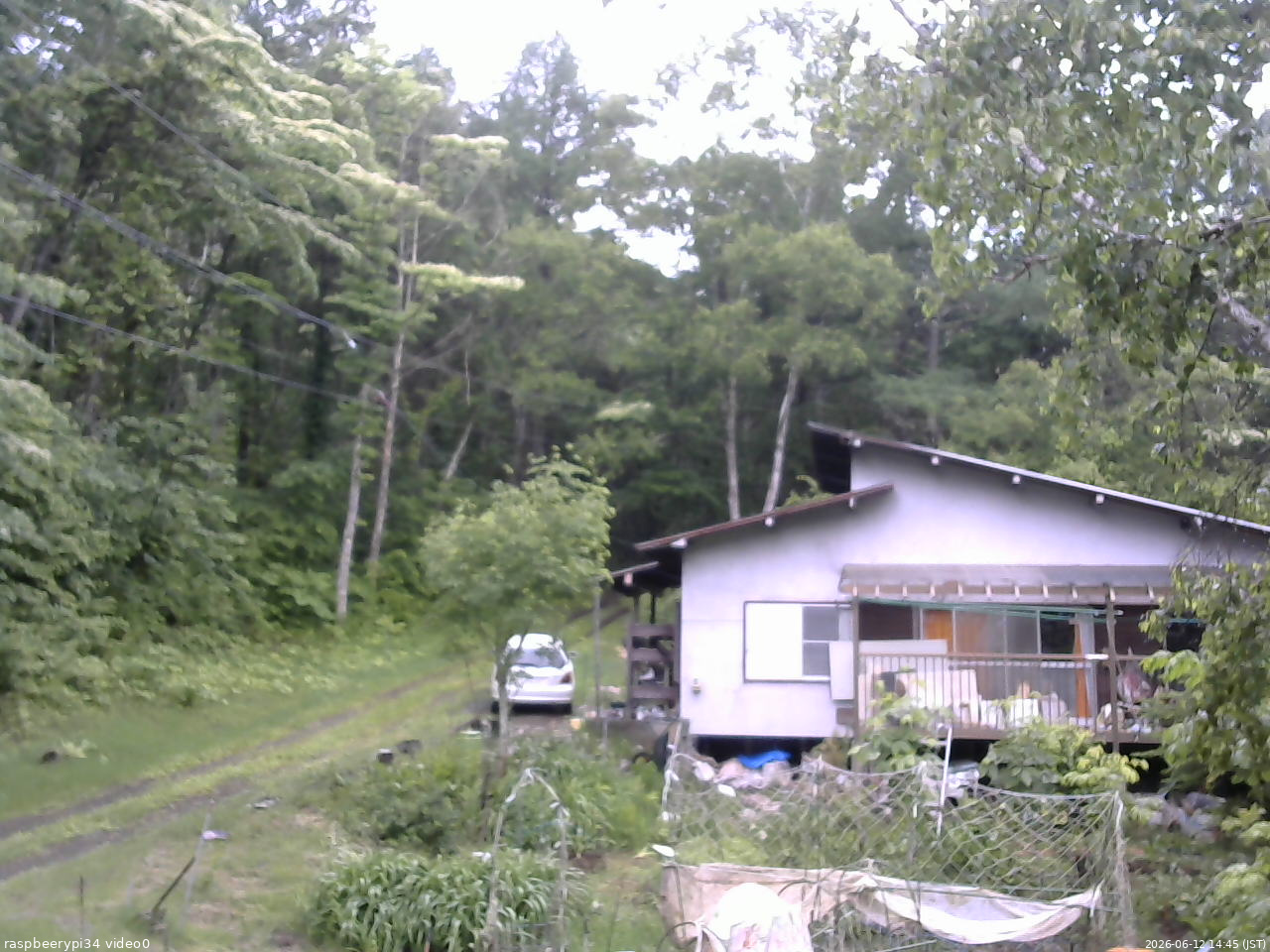 長野県菅平高原 ゆたか山荘 西側(坂上) 2026/06/12 14:45