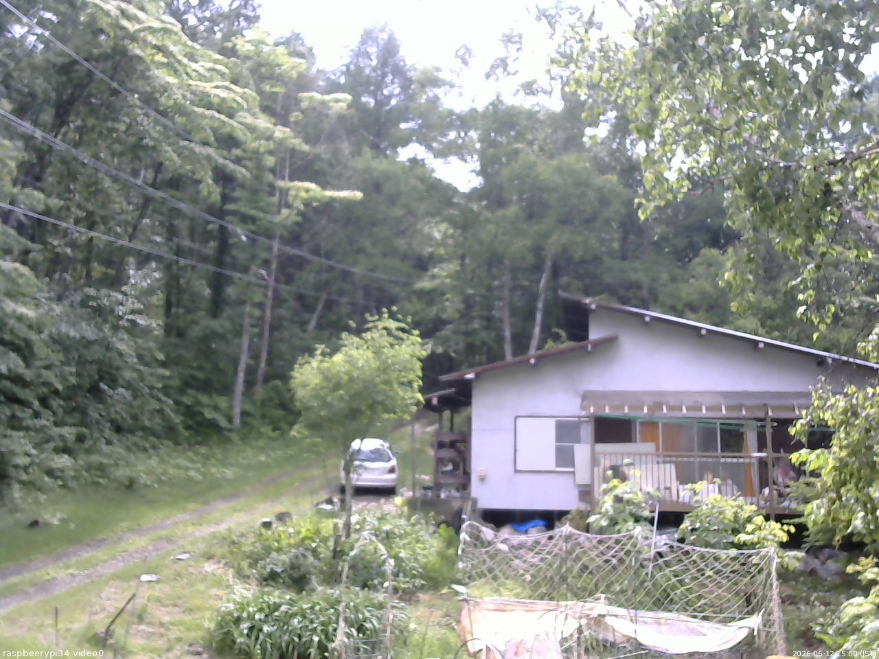長野県菅平高原 ゆたか山荘 西側(坂上) 2026/06/12 15:00