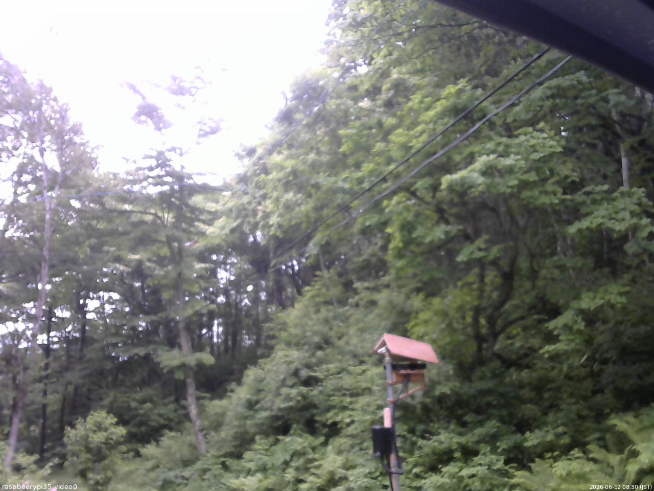 長野県菅平高原 ゆたか山荘 温度計 2026/06/12 08:30