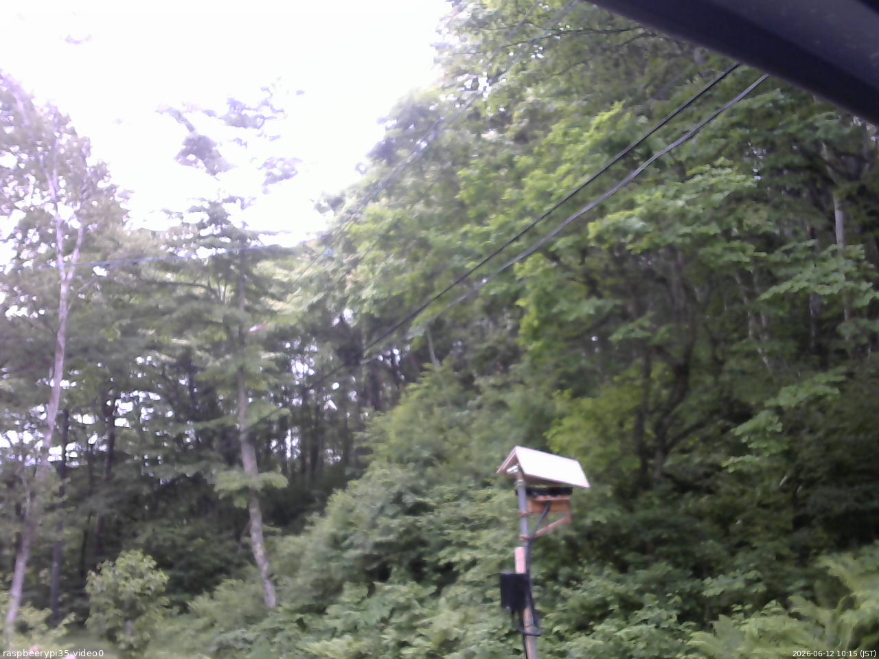 長野県菅平高原 ゆたか山荘 温度計 2026/06/12 10:15