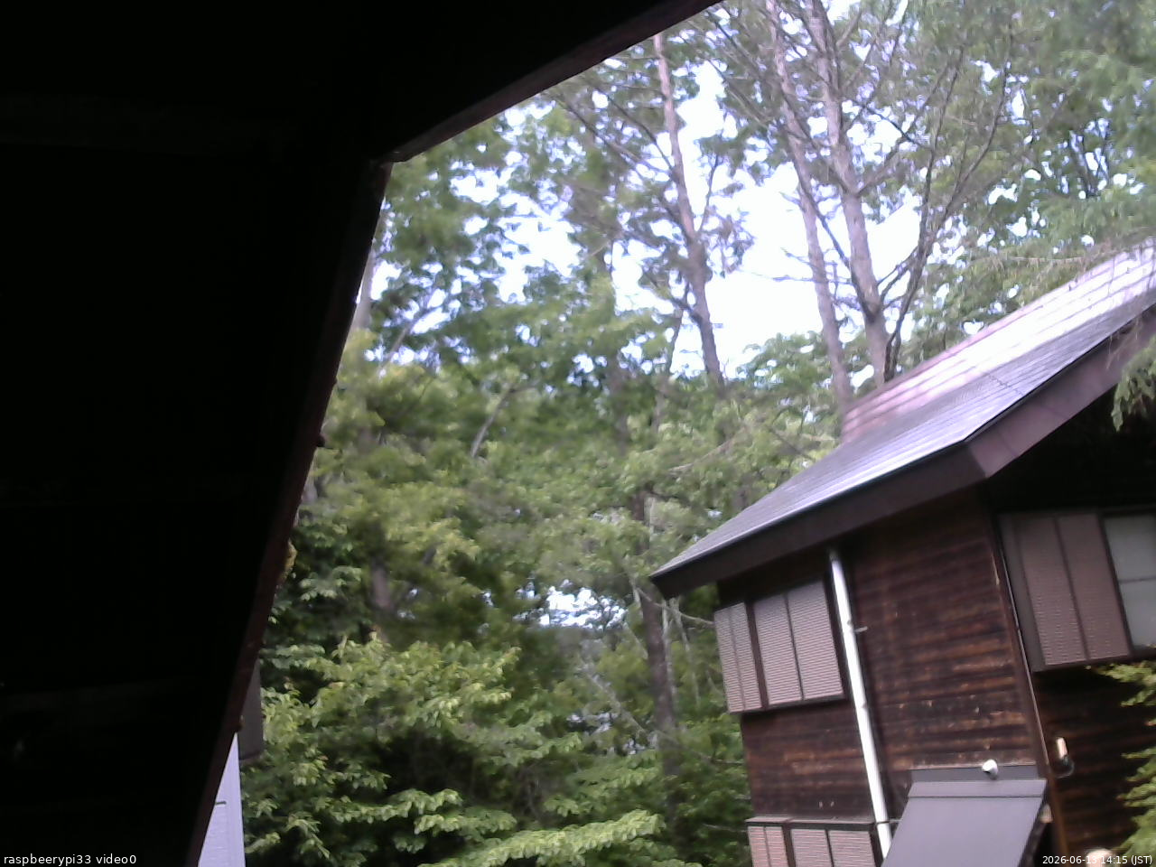 長野県菅平高原 ゆたか山荘 北側 2026/06/13 14:15