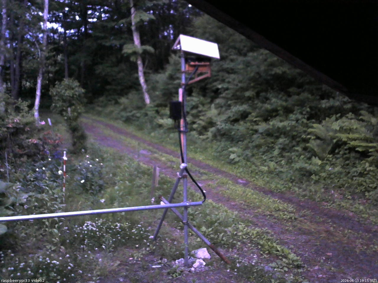 長野県菅平高原 ゆたか山荘 南側 2026/06/13 19:15