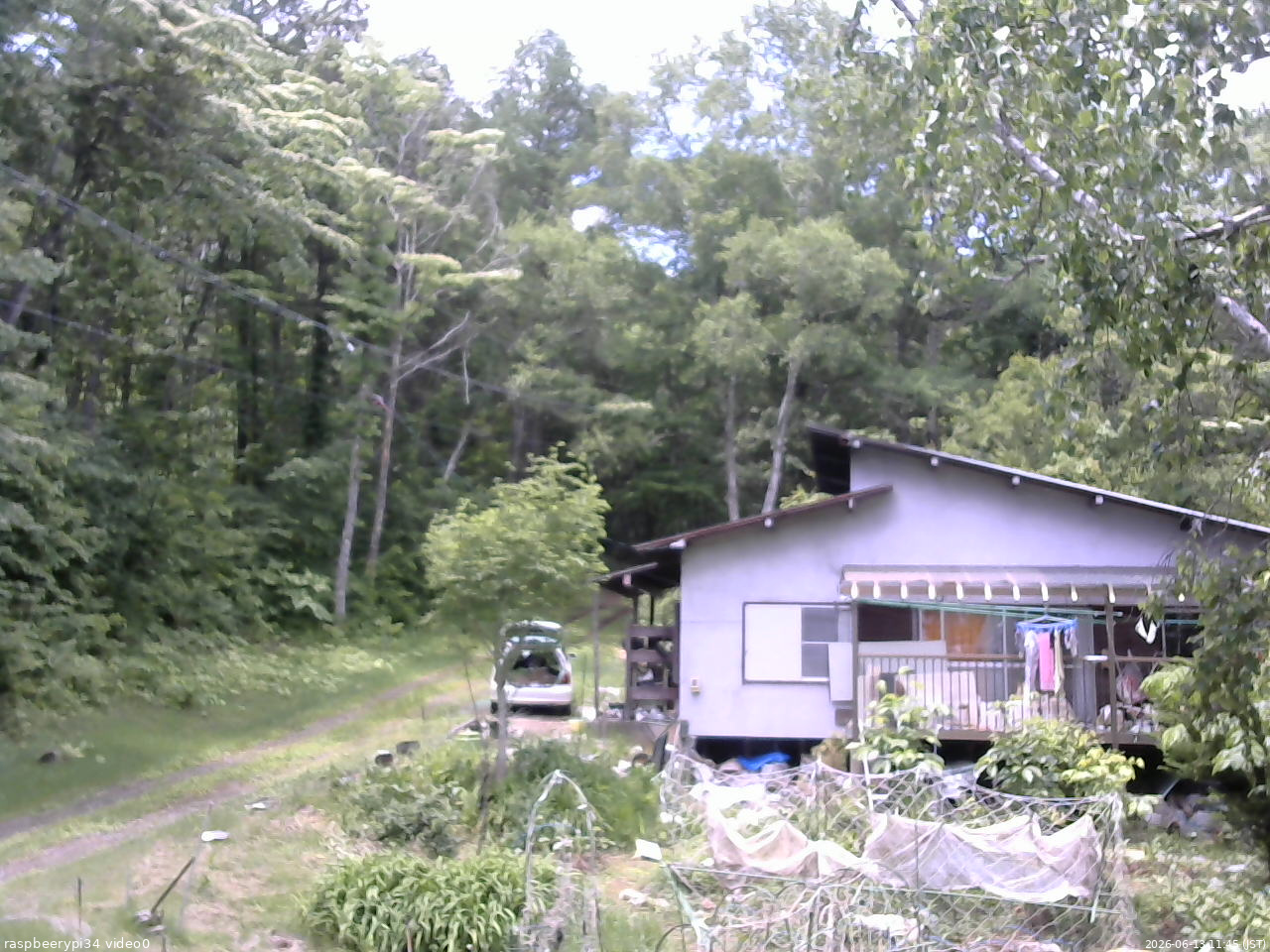 長野県菅平高原 ゆたか山荘 西側(坂上) 2026/06/13 11:45
