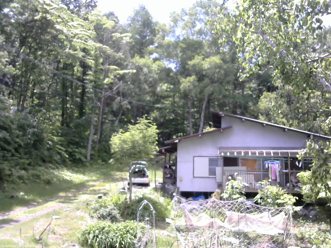 長野県菅平高原 ゆたか山荘 西側(坂上) 2026/06/13 13:00