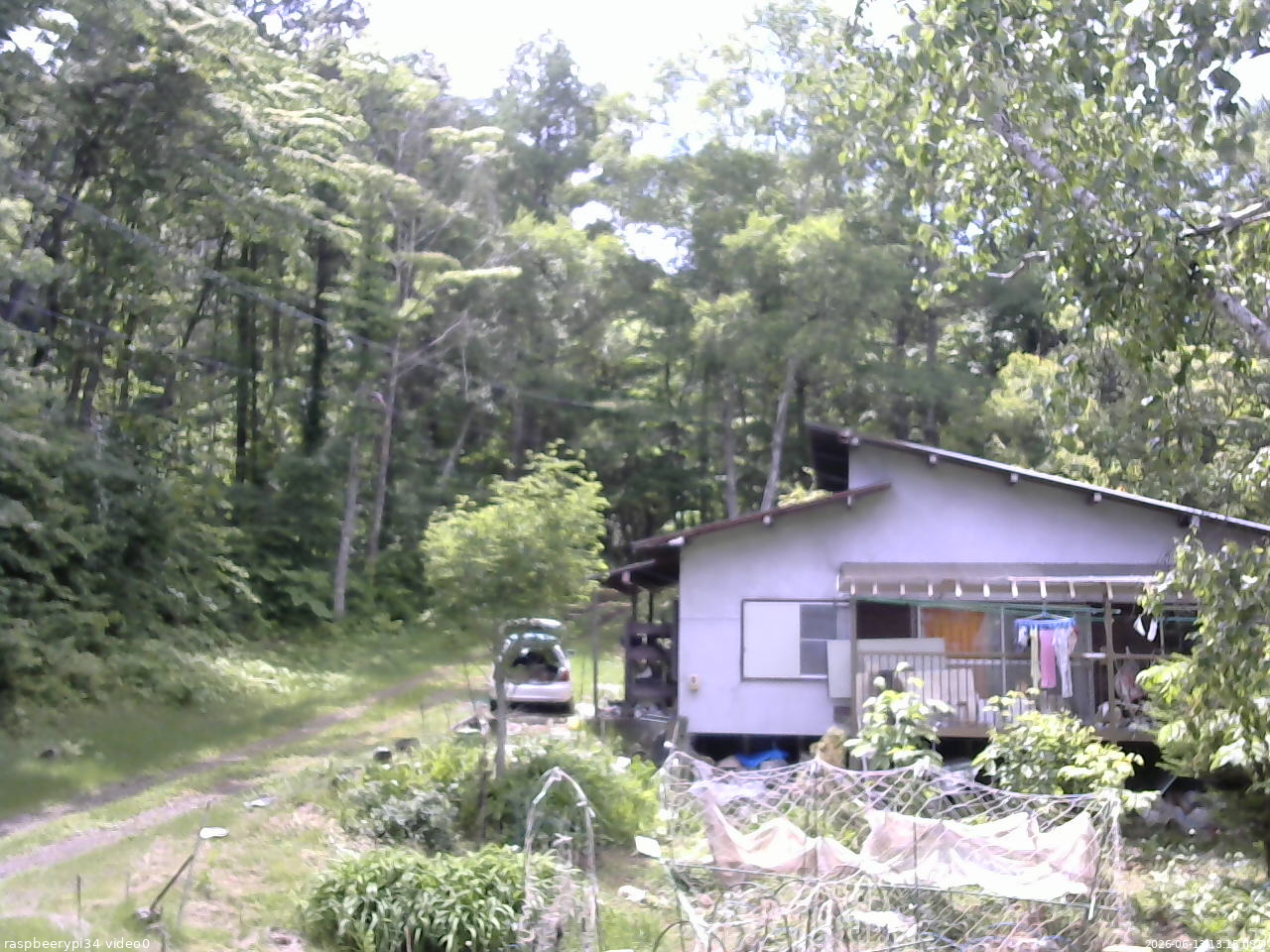 長野県菅平高原 ゆたか山荘 西側(坂上) 2026/06/13 13:15