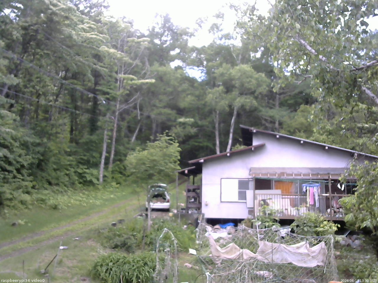 長野県菅平高原 ゆたか山荘 西側(坂上) 2026/06/13 13:30